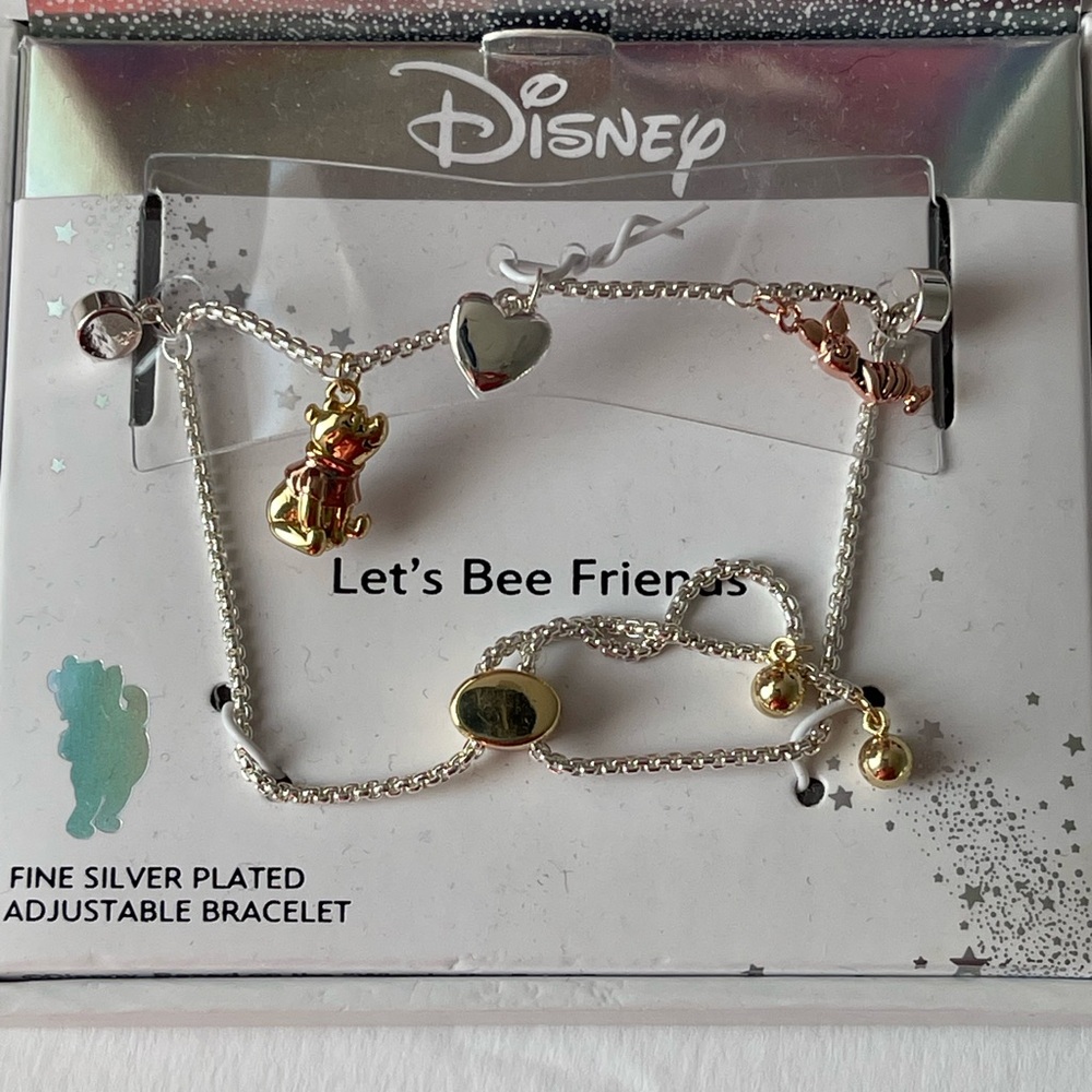 Disney Classics Jewelry | Winnie the Pooh and Piglet Bolo Bracelet - Picture 5 of 8